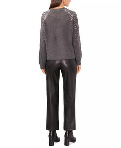 Maglione donna con paillettes a maniche Raglan | Vince Camuto - Product Image 4