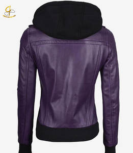 Chaqueta de Invierno para Mujer, con Capucha Desmontable, Tejida en Algodón/Fibra de Bambú, Corte Casual, Moderna, Acolchada, Impermeable y de Secado Rápido - Product Image 2