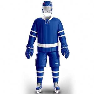 Uniforme de hockey sur glace sur mesure de qualité supérieure avec motif drôle cousu - Product Image 4