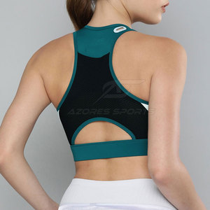 Sujetador Deportivo para Mujer, de Alta Sujeción, Sin Costuras en la Parte Delantera, de Secado Rápido, para Correr, Yoga, Gimnasio, Fitness, Elástico, Ligero, Transpirable, Ropa de Entrenamiento - Product Image 2