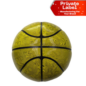 <b>Synthetic</b> <b>Leather</b> Basketball Traditional Shape Practice Ball Extra Grip Cross-Traxxion Basketball Elite Performance Match - Product Image 1