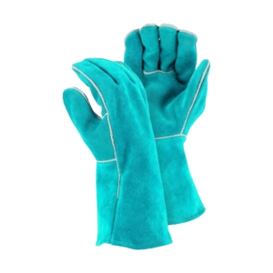 Gants de soudage en cuir à manches longues, résistants à la chaleur, pour la sécurité industrielle - Product Image 5