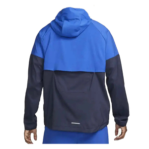 ELEGANT CORPORATION Men's Windbreaker <b>Jacket</b> Casual Winter Wear Zipper Front Solid Color <b>Slim</b> <b>Fit</b> Regular Length Quick Dry - Product Image 2