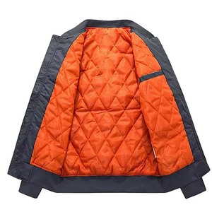 <b>Lightweight</b> <b>Men</b> Bomber <b>Jackets</b> Casual Wear Customized Top Quality Bomber <b>Jacket</b> <b>For</b> Man 2026 High Fabric Solid All Color - Product Image 3