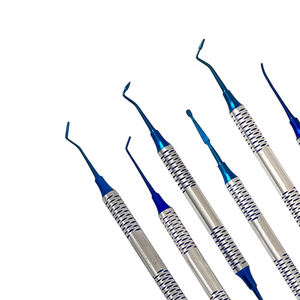 ชุดเครื่องมืออุดฟันคอมโพสิต Surtechs 6 ชิ้น เครื่องมือบูรณะฟันจากเยอรมนี ด้ามจับสีน้ำเงินแบบสองด้าน - Product Image 6