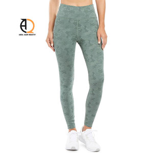 Leggings de yoga sans couture à taille haute OEM pour femmes, vêtements de sport actifs, pantalons de sport pour la salle de sport - Product Image 4