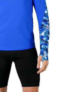 Heat Transfer Printing Long Sleeve <b>Mens</b> Quick Dry <b>Underwear</b> Compression Rush Guard for Workout 2026 Custom <b>Sports</b> Gym Rash Guard - Product Image 6