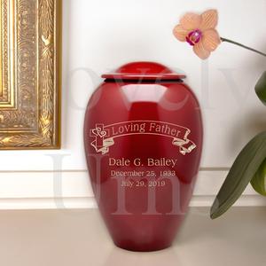 Urnas funerarias de latón de primera calidad al por mayor en 4 colores, tamaño mediano para adultos, contenedor para cenizas conmemorativas. - Product Image 2