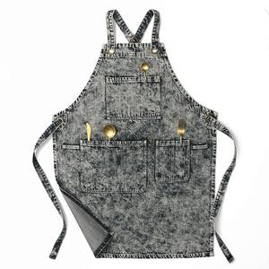 Delantal de Trabajo de Lona de Lujo con Múltiples Bolsillos, Impermeable, Profesional, para Bartender, Camarero, con Bordado de Marca Personalizada - Product Image 1