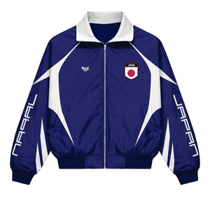 Vestes coupe-vent en nylon japonais personnalisées tendance et ensembles de jogging OEM, marque privée, vestes de sport nationales, ensembles de sweats à capuche en gros - Product Image 6