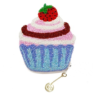 Monedero de Cuentas de Vidrio Bordadas a Mano CRYSTAL CRAFT para Mujeres y Niñas, Bolsa de Maquillaje Personalizable e Idea de Regalo - Product Image 1