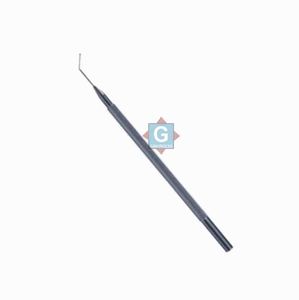 Poussoir d'objectif Bechert de haute qualité, en acier inoxydable, instrument chirurgical ophtalmique angulaire - Product Image 1