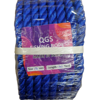 Cordes mono HDPE 2mm à 30mm ficelle tressée torsadée en nylon PP PE souple pour l'agriculture pêche marine utilisation d'amarrage en plein air