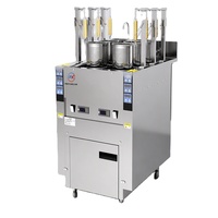 Fabricant de produits PXKITCHEN, machine à faire bouillir les aliments rapidement, électrique, en acier inoxydable, six têtes, automatique, pour usage commercial