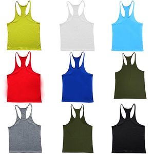 Débardeur Sportif Homme Oversize Vintage AMERICAN TRENCH CLOTHING en Polyester 120g Lavé à l'Acide pour l'Été - Product Image 4