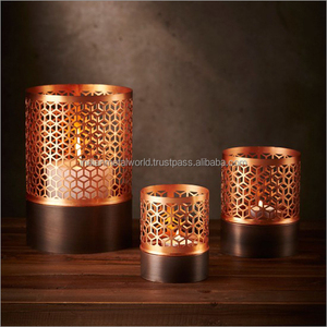 เชิงเทียนโลหะสีดำซัพพลายเออร์คำปฏิญาณของเชิงเทียนเหล็กโลหะที่ทันสมัย - Product Image 5