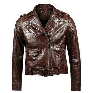 Fashionable Women’s Leather Motorcycle <b>Jacket</b> Handcrafted Moto <b>Biker</b> <b>Jacket</b> Genuine Leather Riding <b>Jacket</b> - Product Image 3