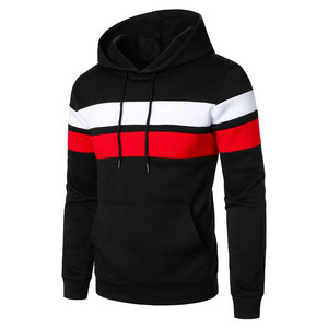 Sweat à capuche pour homme, manches longues, doublure polaire, mélange de coton, broderie personnalisée, coupe-vent, protection solaire, évacuation de l'humidité - Product Image 3