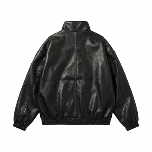 Custom Men's Oversized <b>Leather</b> Jacket <b>High</b> Grade | Breathable Stylish <b>Top</b> Demanded Clothing Manufacturer - Product Image 2
