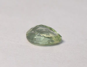 Piedra preciosa facetada de pera suelta de amatista verde de laboratorio 5X3mm a 9X6mm calibrada para joyería - Product Image 6