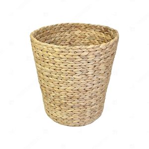 DESKTOP ORGANIZER Water Hyacinth Basket Magazine <b>File</b> Rack Letter Sorter Tray Office Wicker Holder - Product Image 6
