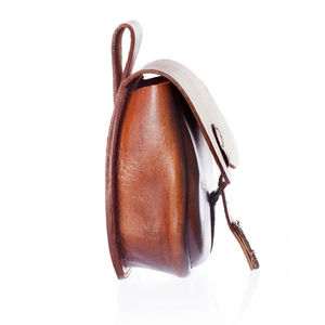 Bolso de Cuero Estilo Medieval, Bolso de Hombro Vintage, Accesorio para Disfraces Históricos, Bolsa de Cuero Medieval Hecha a Mano - Product Image 3