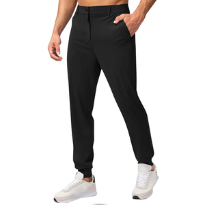 Pantalon de jogging de golf hybride performant, tissu extensible 4 directions, gestion de l'humidité, panneaux en maille respirante, vêtement de sport essentiel - Product Image 1