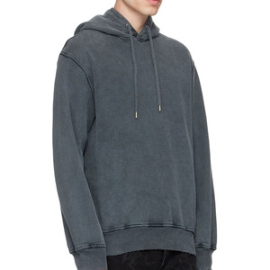 Sudadera con Capucha Extra Grande para Hombre Just Enjoy, 100% Algodón, Felpa Francesa, Informal, Otoñal, con Estampado de Logotipo de Dibujos Animados en la Parte Delantera - Product Image 5