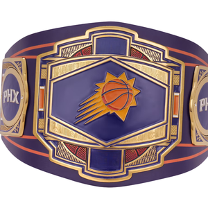 เข็มขัดแชมป์ฟีนิกซ์ ซันส์ แบบปรับแต่งได้ เข็มขัดบาสเกตบอลและมวยปล้ำคุณภาพสูง เข็มขัดแชมป์กีฬาสำหรับนักสะสมและแฟนๆ - Product Image 2