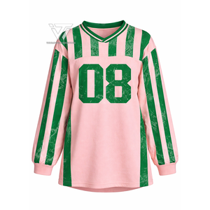 อัลฟ่าขายส่ง |   คาปา |   อัลฟ่า |   เสื้อฟุตบอลทรงโอเวอร์ไซส์ลายทางวินเทจของชมรม AKA |   เสื้อเจอร์ซีย์ของวิทยาลัยกรีกพาราเฟอร์นาลเลีย - Product Image 1