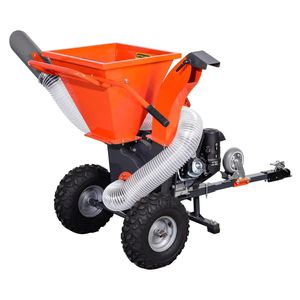Trituratore e Sminuzzatore di Legno TMG GWC3-3 con Motore da 7 HP, Porta di Aspirazione da 6 Pollici, Tubo di Aspirazione da 8 Piedi e Attacco per ATV - Product Image 4