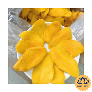 [BEST PRICE] BLUE LOTUS FARM Tranches de mangue séchées à faible teneur en sucre, fruits tropicaux conservés, collation en vrac pour desserts quotidiens - Product Image 1