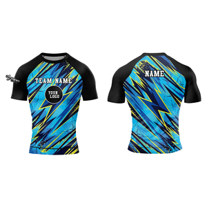 SINEWY SPORTS - Conjunto de Singlet Personalizado para MMA y Lucha Libre, Sublimado, Ajustado, Transpirable, de Secado Rápido, Unisex, para Adultos - Product Image 3