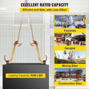 Cadena de Transporte Tipo V Grado 80 de 5/16 pulg. x 2 pies con Ganchos TJ, Resistencia a la Rotura de 9260 Libras - Product Image 4