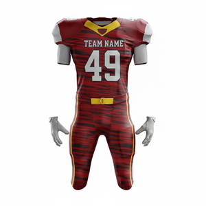 Conjunto de Uniforme de Fútbol Americano Nueva Temporada 2026 |   Camiseta Deportiva de Manga Corta para Hombre con Logotipo Personalizado en Color |   Servicio OEM para Partidos de Clubes y Ligas - Product Image 1