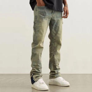Jeans Casuales para Hombre, Pantalones Ajustados de Alta Calidad para Hombre - Product Image 1