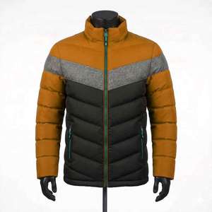 Custom Sublimation Plus Size Oversized Streetwear <b>Winter</b> Puffer Jackets for Men <b>Winter</b> Thick Padded Down Puffer Jacket - Product Image 1