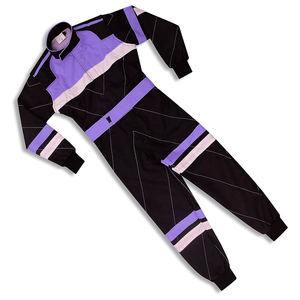 Top Trending Unisex Adult's Kart <b>Driving</b> Suits Solid Color Breathable Quick Dry Youth Karting Jacket Pant Sets - Product Image 3