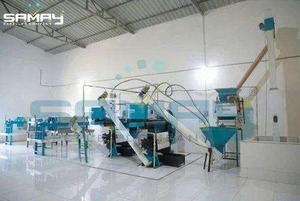 Nouvelle Machine d'Extraction d'Huile d'Arachide Automatique Samay Expeller avec Moteur 28 CV, 6 Boulons, Capacité de 8 Tonnes/Jour, et Encombrement de 20 à 35 Pieds Carrés - Product Image 2