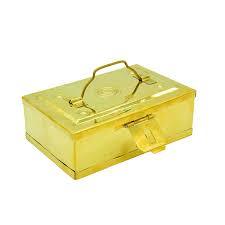 Boîte de rangement multifonctionnelle en laiton ultra-légère, décorative, pour bijoux, pièces de monnaie, clés, souvenirs - Product Image 6