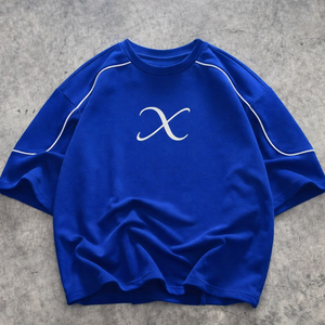 Sweat à capuche zippé pour homme, design à épaules tombantes, col rond, coupe ample, respirant, séchage rapide, polyester/coton - Product Image 2