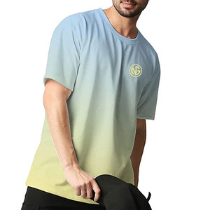 Camiseta de Punto Extra Grande, Nueva Llegada, Más Vendida, Precio Bajo, Personalizada, 100% Algodón, Corte Holgado, Secado Rápido y Transpirable para Hombre - Product Image 4