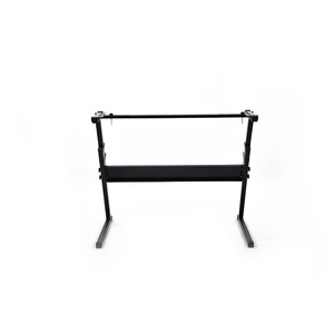 Foldable Z-Type Keyboard Piano <b>Stand</b> 60CM Black Adjustable Heavy Duty Stable Design Fast Sale Deal - Product Image 2