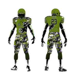 Uniforme de Fútbol Americano de Alta Calidad y Bajo Precio Hecho de 100% Poliéster - Product Image 5