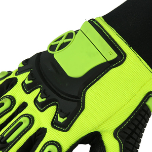 High Performance TPR Impact <b>Gloves</b> Shock Absorbent Work <b>Gloves</b> with TPR Knuckle Protection Industrial Gear - Product Image 3