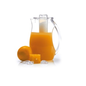 Carafe en plastique Excelsa On Ice 220 cl, pichet à eau transparent avec filtre - Product Image 2