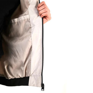 Chaqueta Bomber Estilosa para Hombre, Tejido para Exteriores con Bolsillos Decorativos, Talla Grande, Estilo Urbano, Chaqueta Bomber Premium para Hombre - Product Image 3