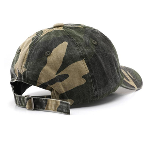 High Quality Camouflage Baseball Cap Adjustable Strap Cotton Breathable Lightweight Casual Daily Use Hat - Product Image 2