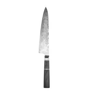 Cuchillo de Cocina Profesional de Acero de Damasco, Cuchillo de Chef con Mango de Madera Resistente, Cuchillo de Chef de Acero de Damasco Hecho a Mano - Product Image 1