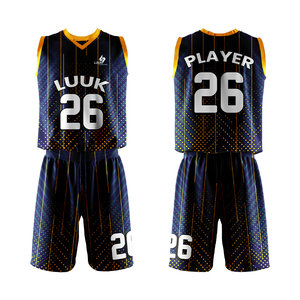 Ensemble d'uniformes de basketball personnalisés en gros – Maillots et shorts légers en polyester pour clubs, écoles et ligues - Product Image 1
